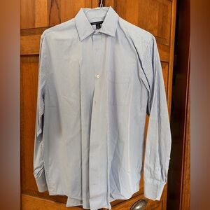 Banana Republic Light Blue Pinstripe Dress Shirt